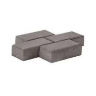 Кирпич П21.11.6 Ма. сер. 1с (тротуарный) В22,5