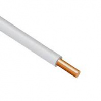 Провод ПуВ 1x6,0 ж/з, бел. 1м