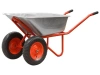 Тачка строительная ECO WB351-2 (130л, 350кг, 2 пневмоколеса 4.00-8), арт.WB351-2