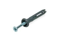 Дюбель с гвоздевым шурупом, грибов., п/п, 6х40 (пакет/10шт)