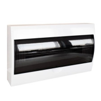 Бокс пластик./TSM OUTSIDE 18P наружн.уст. с крышкой