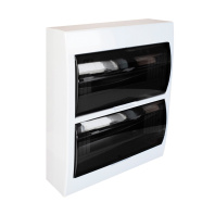 Бокс пластик./TSM OUTSIDE 24P наружн.уст. с крышкой