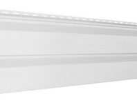 Сайдинг (ПВХ).0230.Н.Корабельный брус 003,белый 1шт