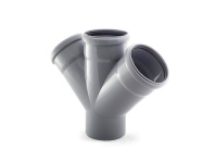 Крестовина для внутр. канализации 110/110/110х45