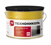 Мастика гидроизоляц. ТЕХНОНИКОЛЬ №24 (МГТН) 10кг Мастика гидроизоляц. ТЕХНОНИКОЛЬ №24 (МГТН) 10кг