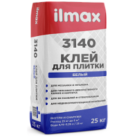 Растворная смесь сухая клеевая облиц. ilmax 3140 25кг