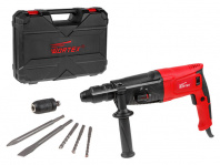 Перфоратор WORTEX RH 2629 в чем. + (2 зубила, 3 сверла), арт.RH262901129