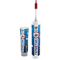 Герметик акриловый (мастика) для нар/внутр работ санитарный белый 0,4кг